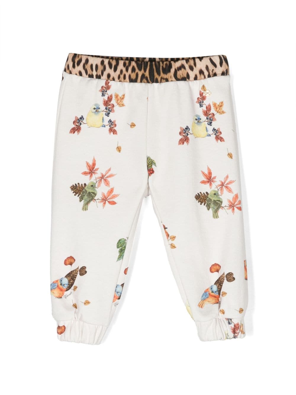 Roberto Cavalli Junior Hose mit Blumen-Print - Rosa von Roberto Cavalli Junior