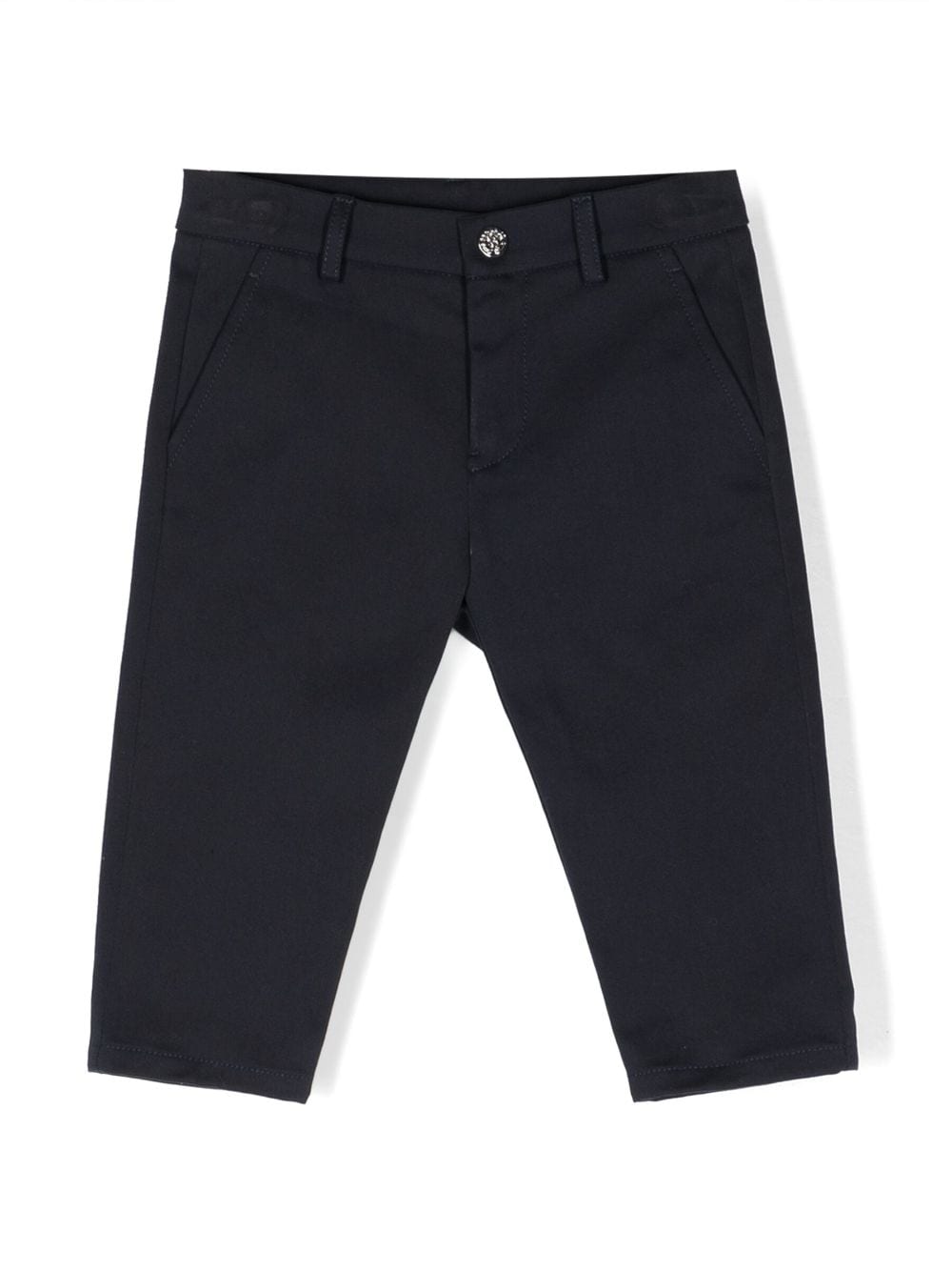 Roberto Cavalli Junior Hose mit Logo-Stickerei - Blau von Roberto Cavalli Junior