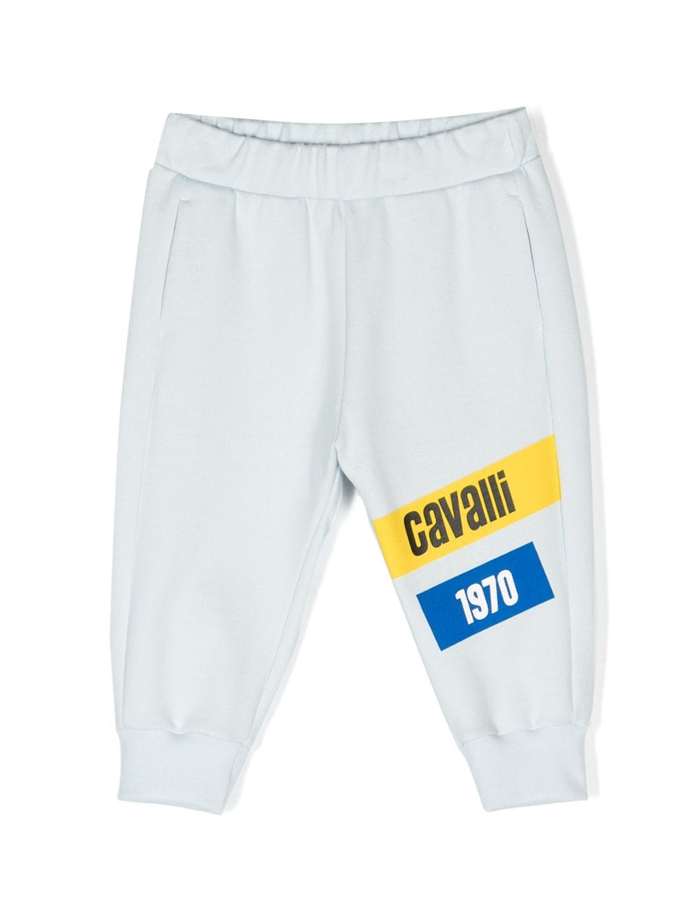 Roberto Cavalli Junior Jogginghose mit Logo-Print - Blau von Roberto Cavalli Junior