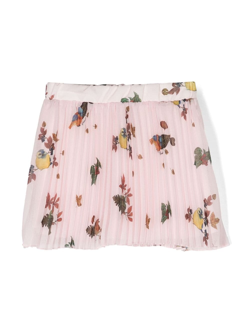 Roberto Cavalli Junior Rock mit Blumen-Print - Rosa von Roberto Cavalli Junior