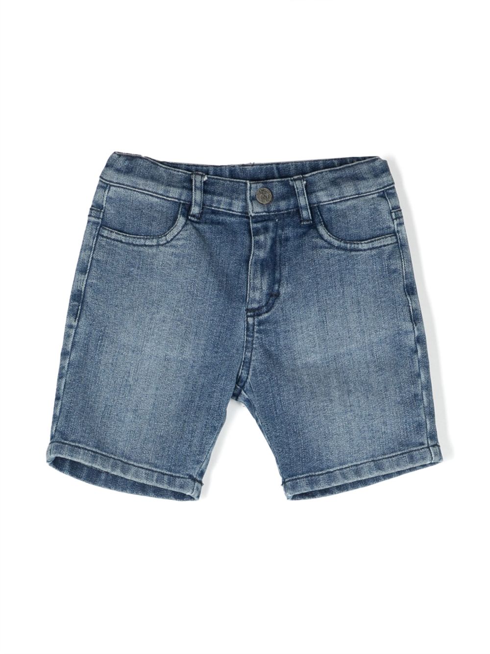 Roberto Cavalli Junior Shorts mit Logo-Stickerei - Blau von Roberto Cavalli Junior