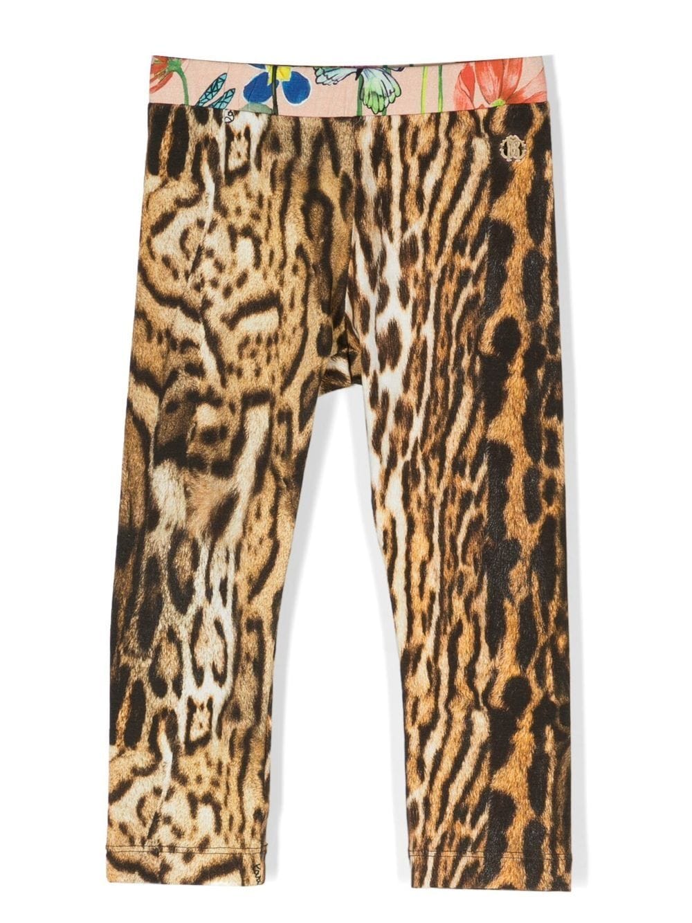 Roberto Cavalli Junior Leggings mit Animal-Print - Braun von Roberto Cavalli Junior