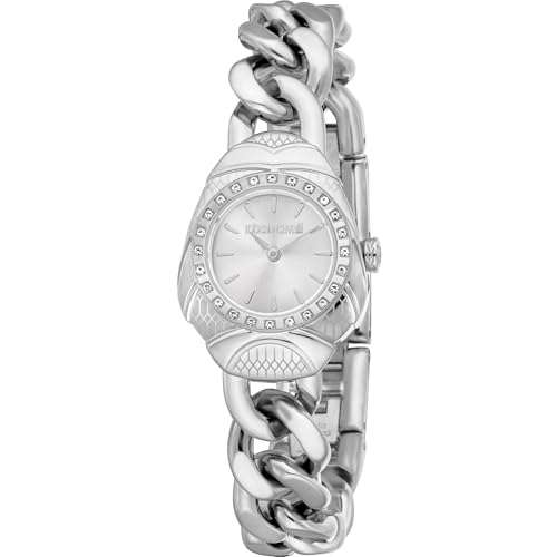 Roberto Cavalli Damen Analog Quarz Uhr mit Edelstahl Armband RC5L093M0015 von Roberto Cavalli