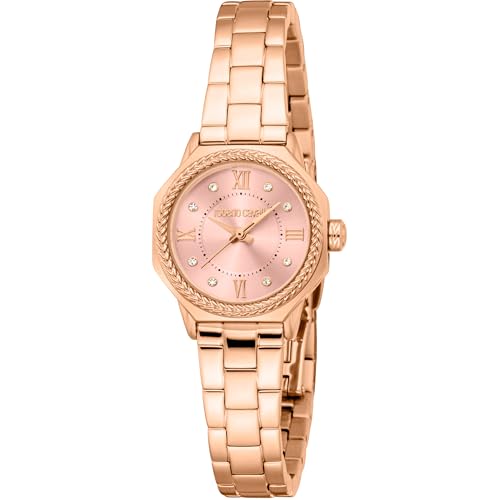 Roberto Cavalli Damen Analog Quarz Uhr mit Edelstahl Armband RC5L122M0065 von Roberto Cavalli