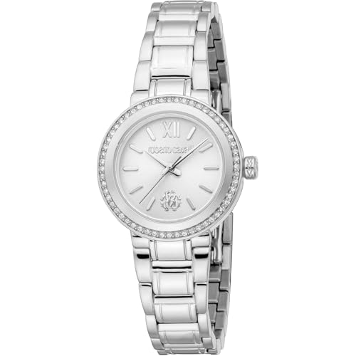 Roberto Cavalli Damen Analog Quarz Uhr mit Edelstahl Armband RC5L123M0045 von Roberto Cavalli