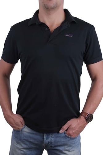 Roberto Cavalli Herren Poloshirt (as3, Alpha, l, Regular, Regular, Schwarz 2) von Roberto Cavalli