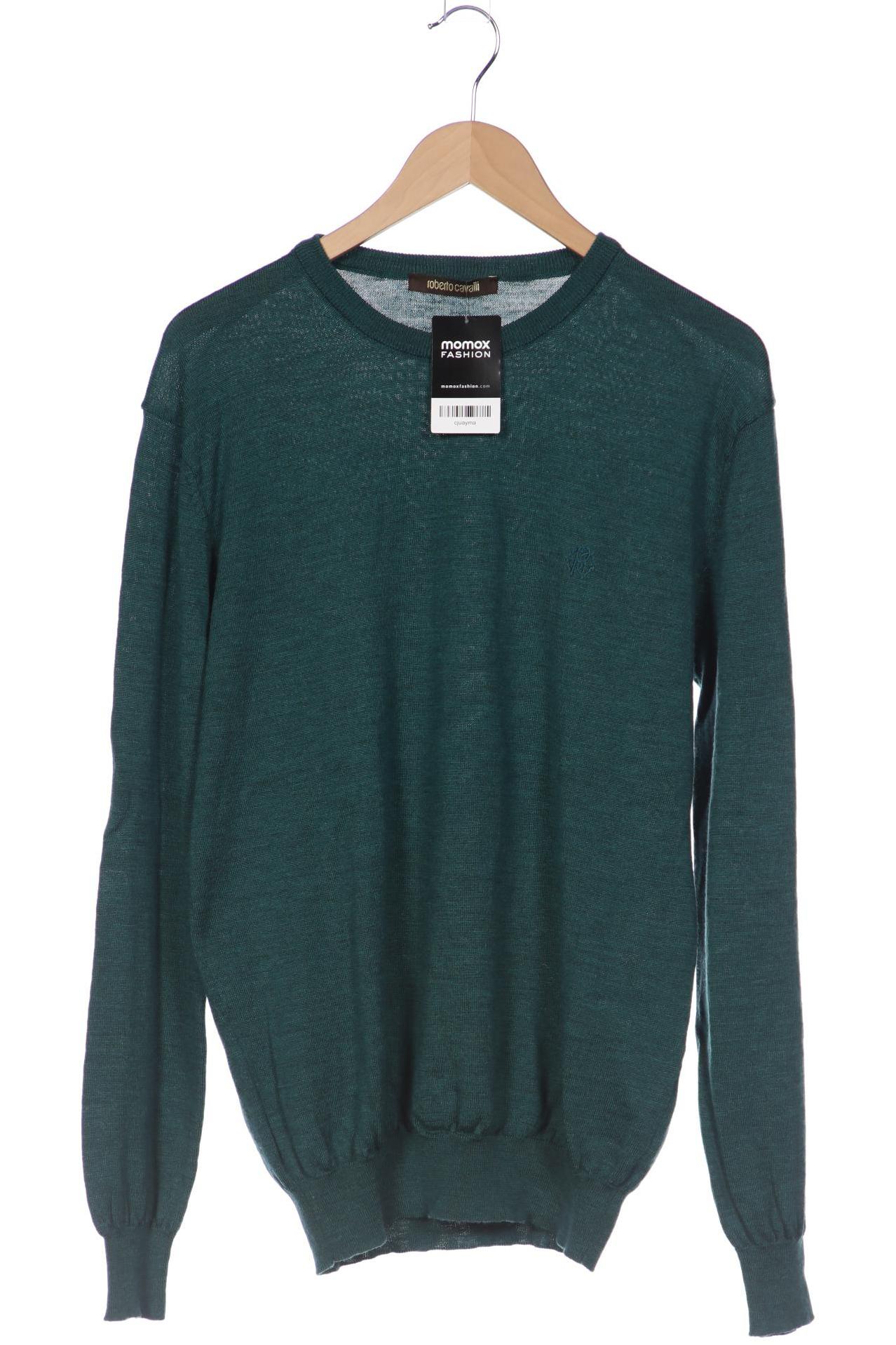 Roberto Cavalli Herren Pullover, grün von Roberto Cavalli