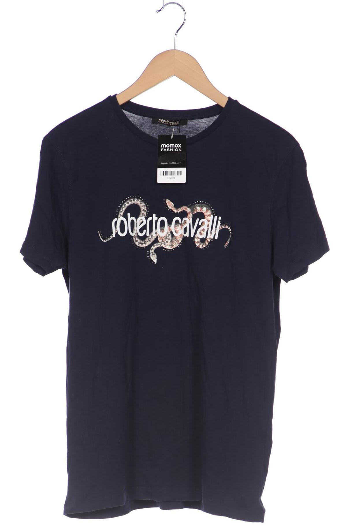 Roberto Cavalli Herren T-Shirt, marineblau von Roberto Cavalli