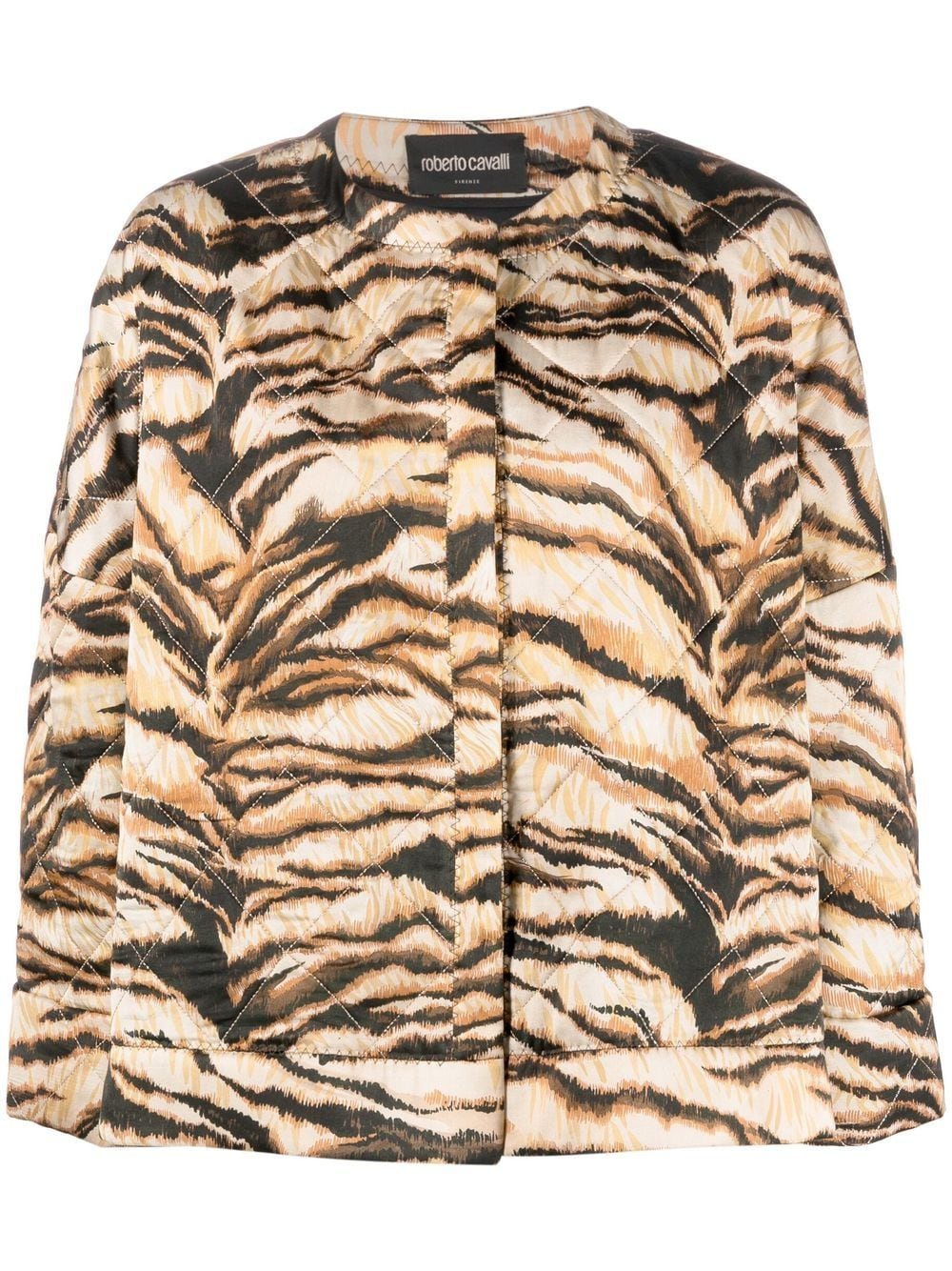 Roberto Cavalli Jacke mit Animal-Print - Nude von Roberto Cavalli