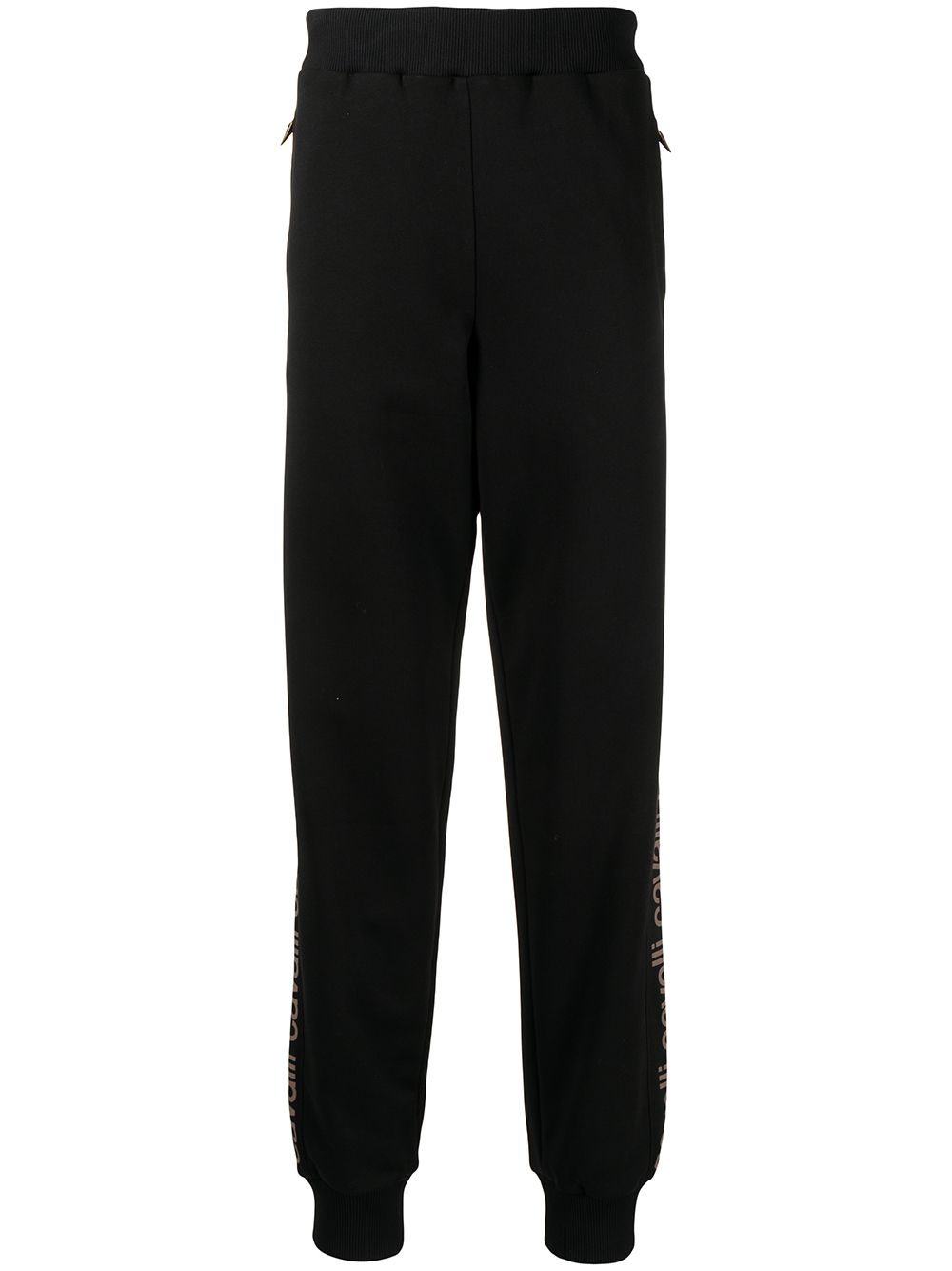 Roberto Cavalli Jogginghose mit Logo-Print - Schwarz von Roberto Cavalli