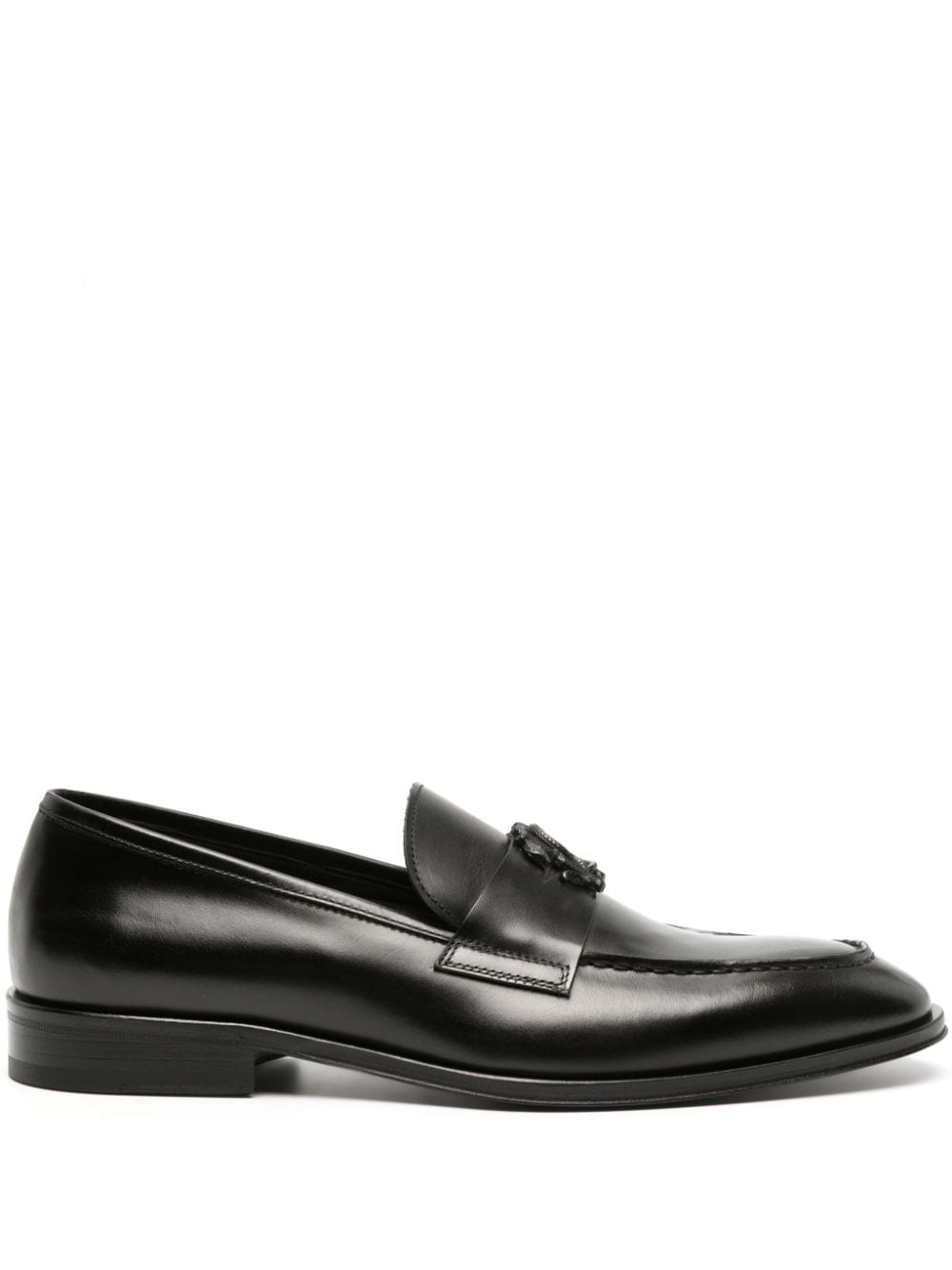 Roberto Cavalli Loafer mit Monogramm-Schild - Schwarz von Roberto Cavalli