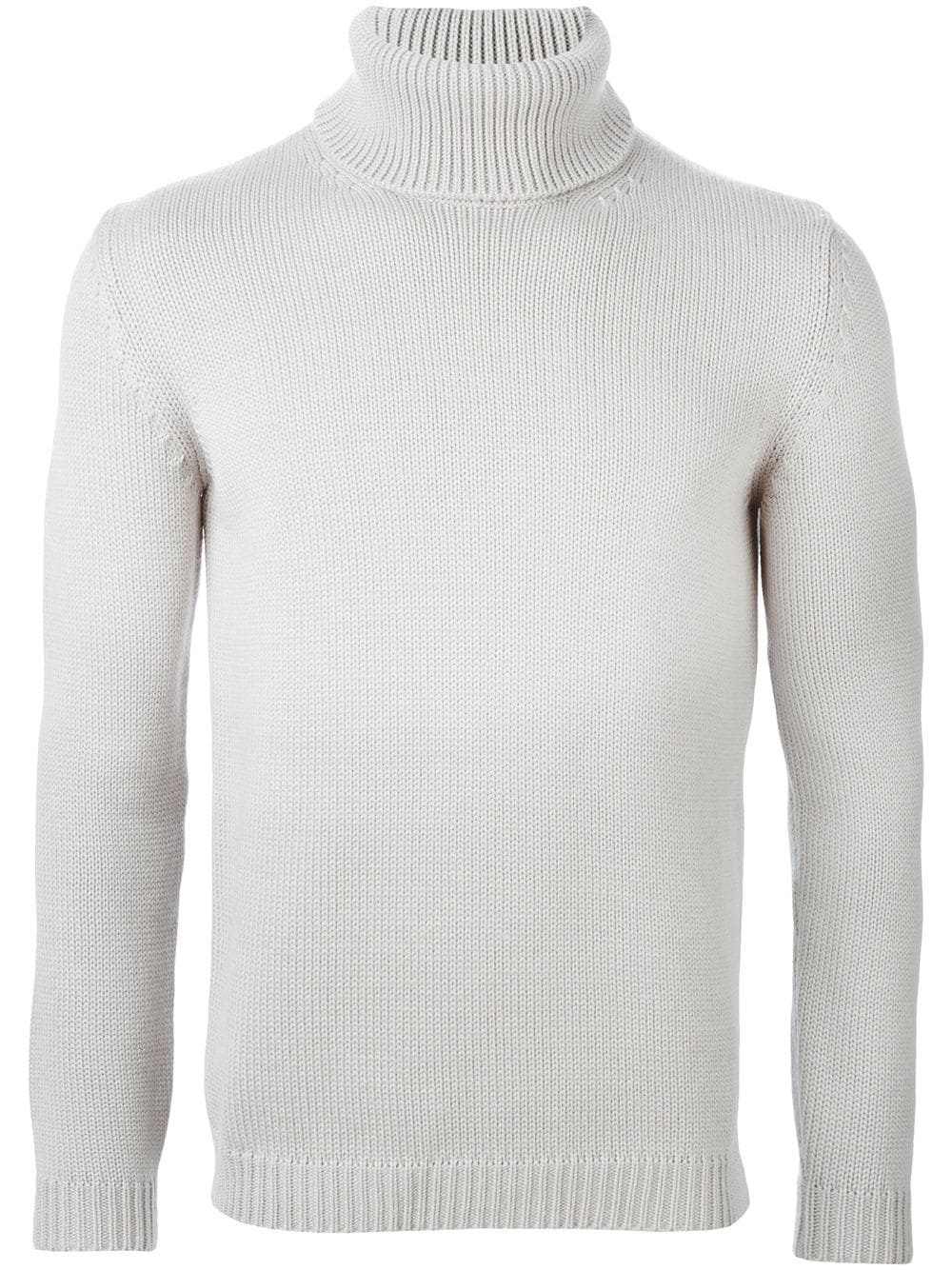 Roberto Collina Enganliegender Rollkragenpullover - Grau von Roberto Collina