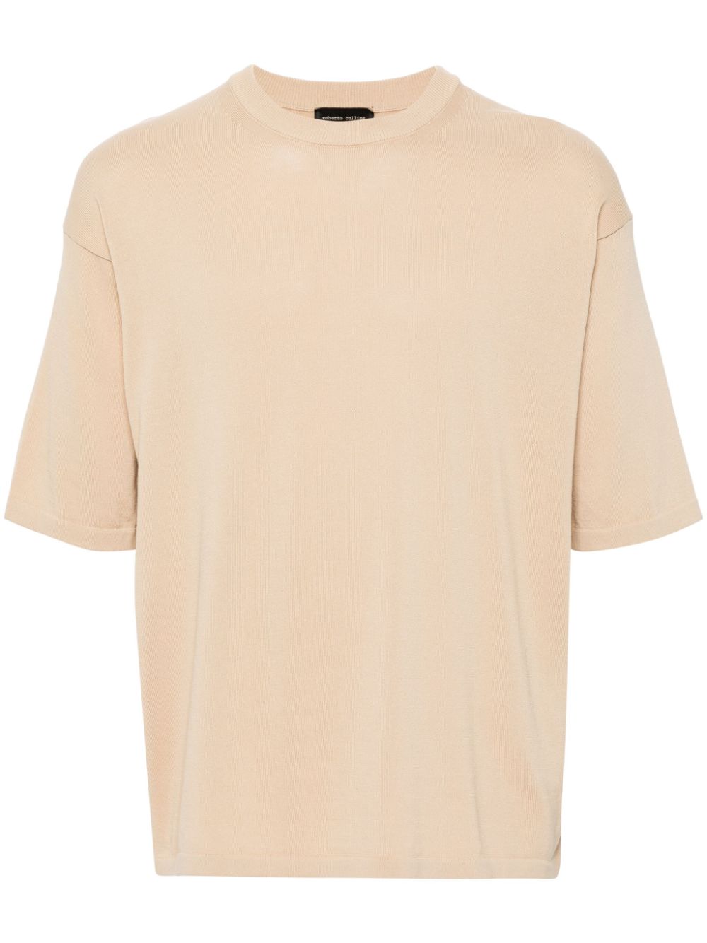 Roberto Collina Gestricktes T-Shirt - Nude von Roberto Collina