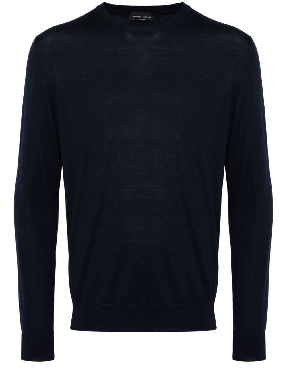 Roberto Collina Pullover mit rundem Ausschnitt - Blau von Roberto Collina