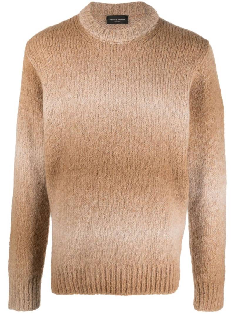 Roberto Collina Pullover aus Alpakawolle - Nude von Roberto Collina