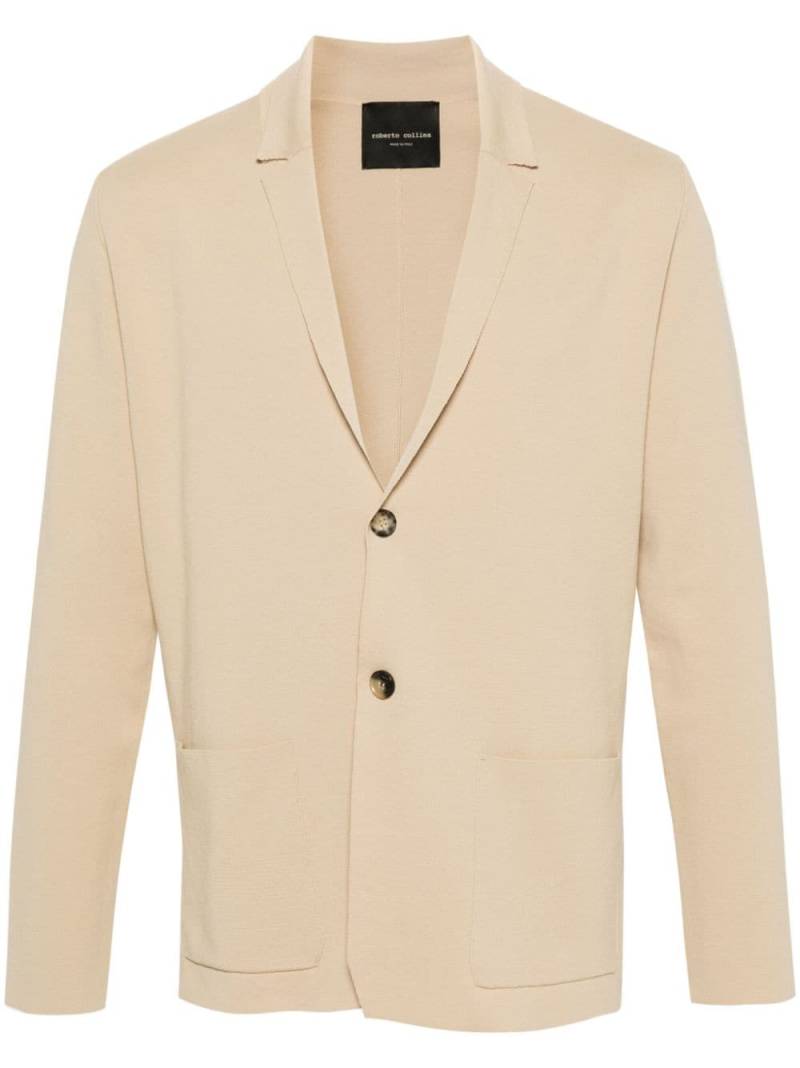 Roberto Collina Gerippter Cardigan - Nude von Roberto Collina