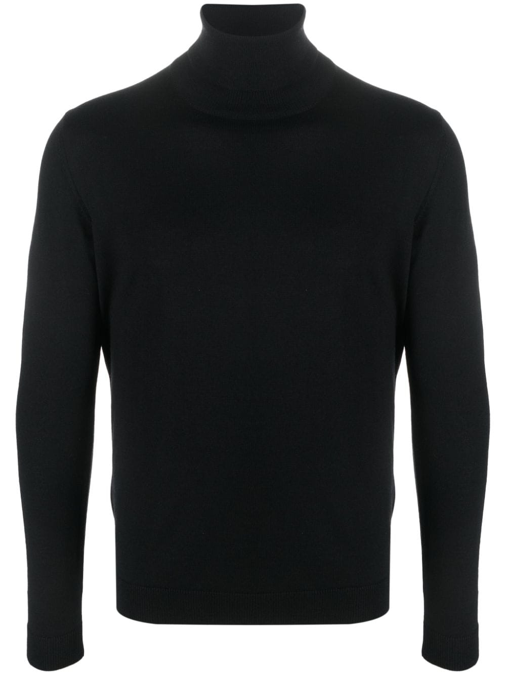 Roberto Collina Rollkragenpullover aus Merinowolle - Schwarz von Roberto Collina