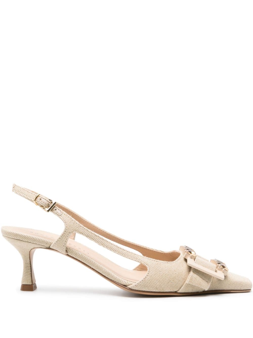 Roberto Festa Atena Slingback-Pumps 50mm - Nude von Roberto Festa