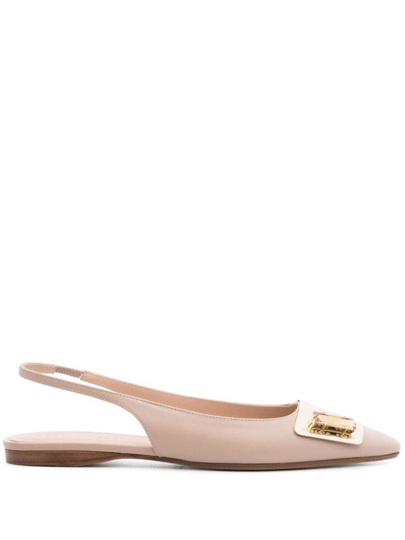 Roberto Festa Rex Slingback-Ballerinas - Nude von Roberto Festa