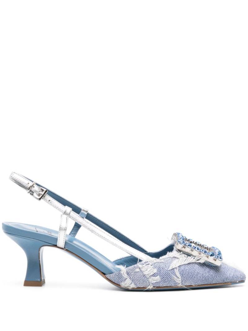 Roberto Festa Stefi Slingback-Sandalen 60mm - Blau von Roberto Festa