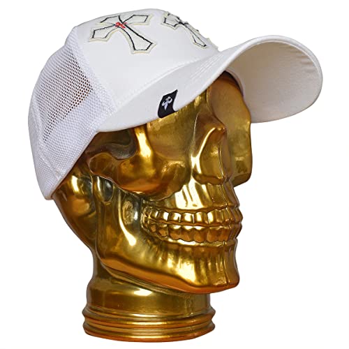 Roberto Geissini Cap 3 Cross- White-Unisex von Roberto Geissini