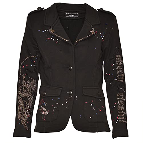 Roberto Geissini Damen Jacket VIP Black 2XL von Roberto Geissini