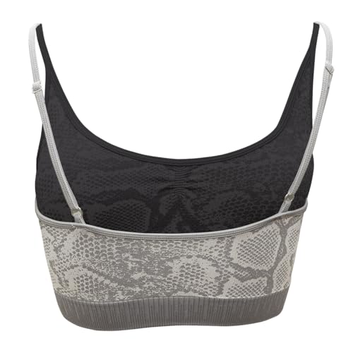 Roberto Geissini Damen Sport Top Snake Grey S von Roberto Geissini