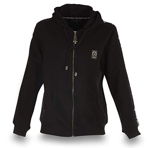 Roberto Geissini Damen Sweatjacke Basic - Grey 2XL von Roberto Geissini