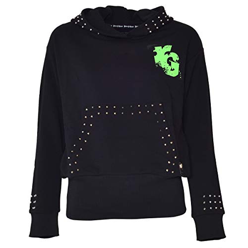 Roberto Geissini Damen X-Hoodie - bl-Green M von Roberto Geissini