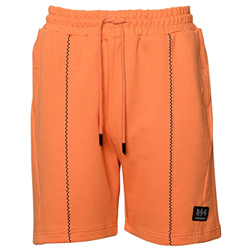 Roberto Geissini Herren Short-Black Edition-orange L von Roberto Geissini