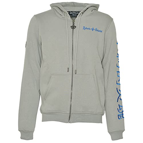 Roberto Geissini Herren Sweatjacke - Inspiring - Dark Grey 3XL von Roberto Geissini
