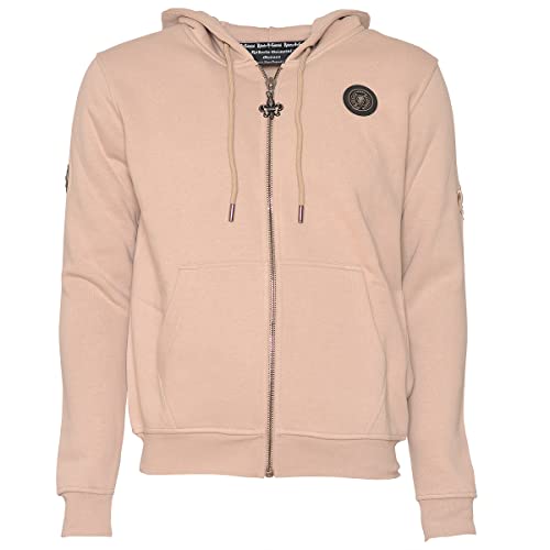 Roberto Geissini Herren Sweatjacke - SMOKING - beige L von Roberto Geissini