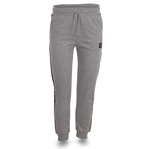 Roberto Geissini Herren Sweatpants Basic - Grey M von Roberto Geissini