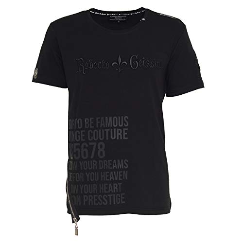 Roberto Geissini Herren T-Shirt Born to BE Famous Black L von Roberto Geissini