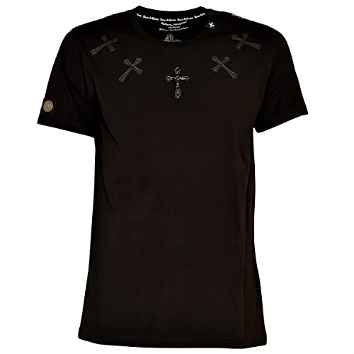 Roberto Geissini Herren T-Shirt Favorite - Black 2XL von Roberto Geissini