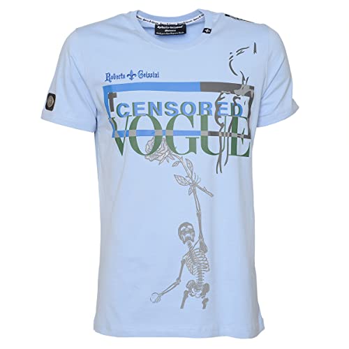 Roberto Geissini Herren T-Shirt Inspiring - Blue 2XL von Roberto Geissini