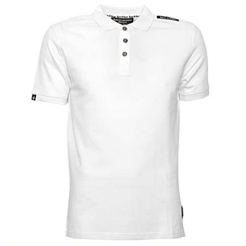 Roberto Geissini Polo Basic Men - White 3XL von Roberto Geissini