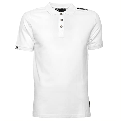 Roberto Geissini Polo Basic Men - White XL von Roberto Geissini
