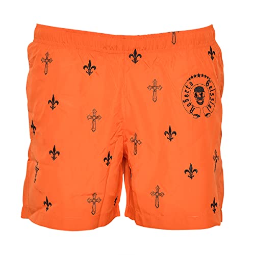 Roberto Geissini Swim Short Multi-Cross orange L von Roberto Geissini