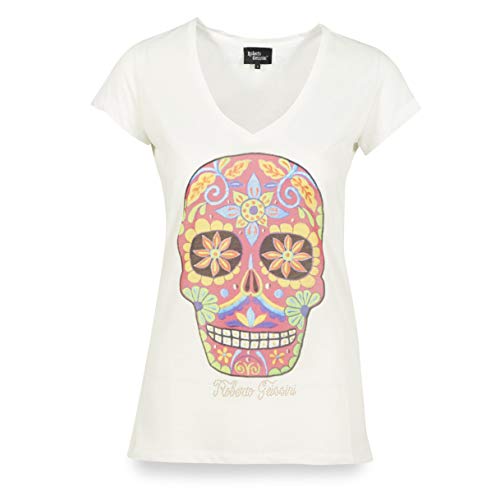 Roberto Geissini T-Shirt COLOURSKULL White/XL von Roberto Geissini