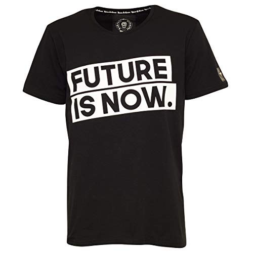 Roberto Geissini T-Shirt Future is Now - Black 2XL von Roberto Geissini