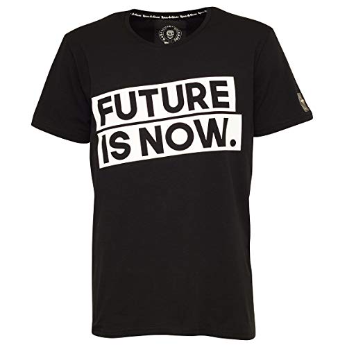 Roberto Geissini T-Shirt Future is Now - Black 3XL von Roberto Geissini