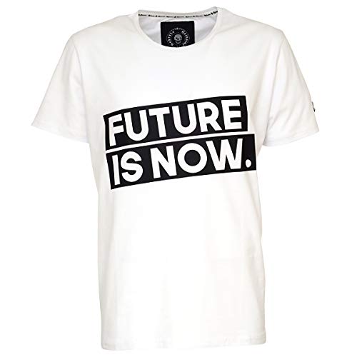 Roberto Geissini T-Shirt Future is Now - White 5XL von Roberto Geissini