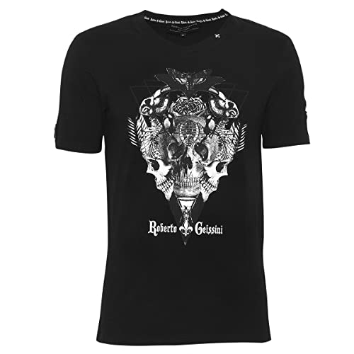 Roberto Geissini T-Shirt GEO Skull L von Roberto Geissini