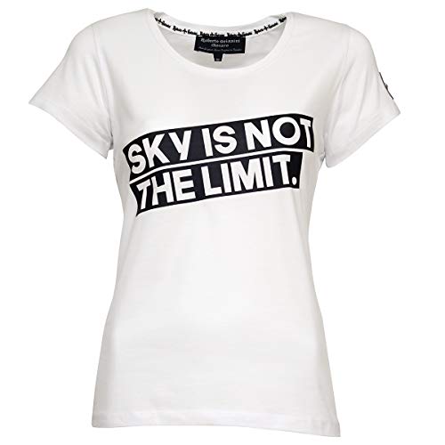 Roberto Geissini T-Shirt Sky is not The Limit - White XL von Roberto Geissini