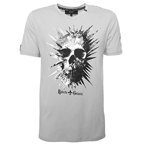 Roberto Geissini T-Shirt Spike Grey 3XL von Roberto Geissini