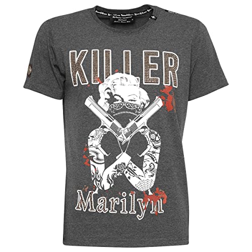 Roberto Geissini Unisex T-Shirt Marilyn Anthra L von Roberto Geissini