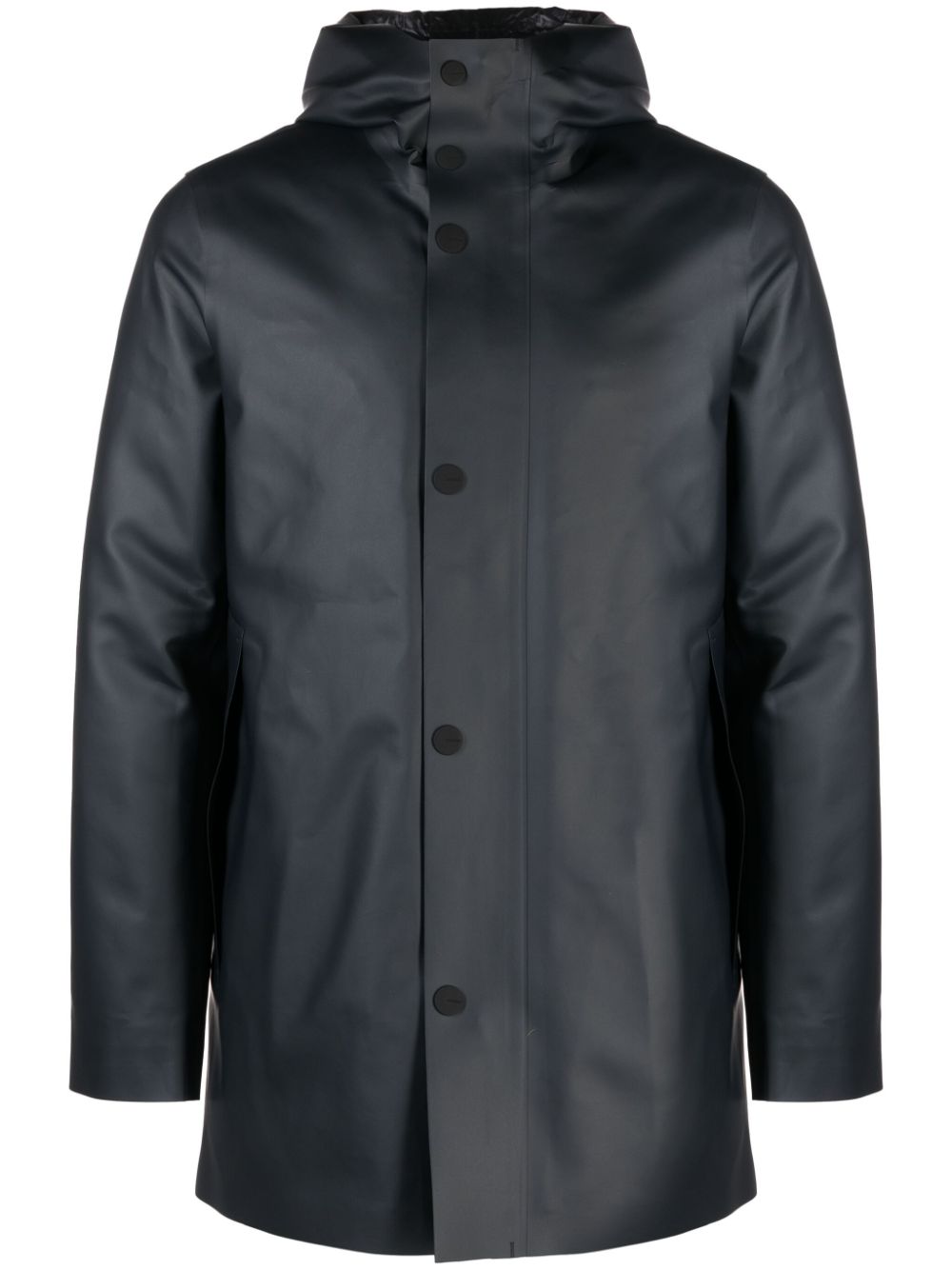 RRD Gefütterter Rubber Double Parka - Schwarz von RRD