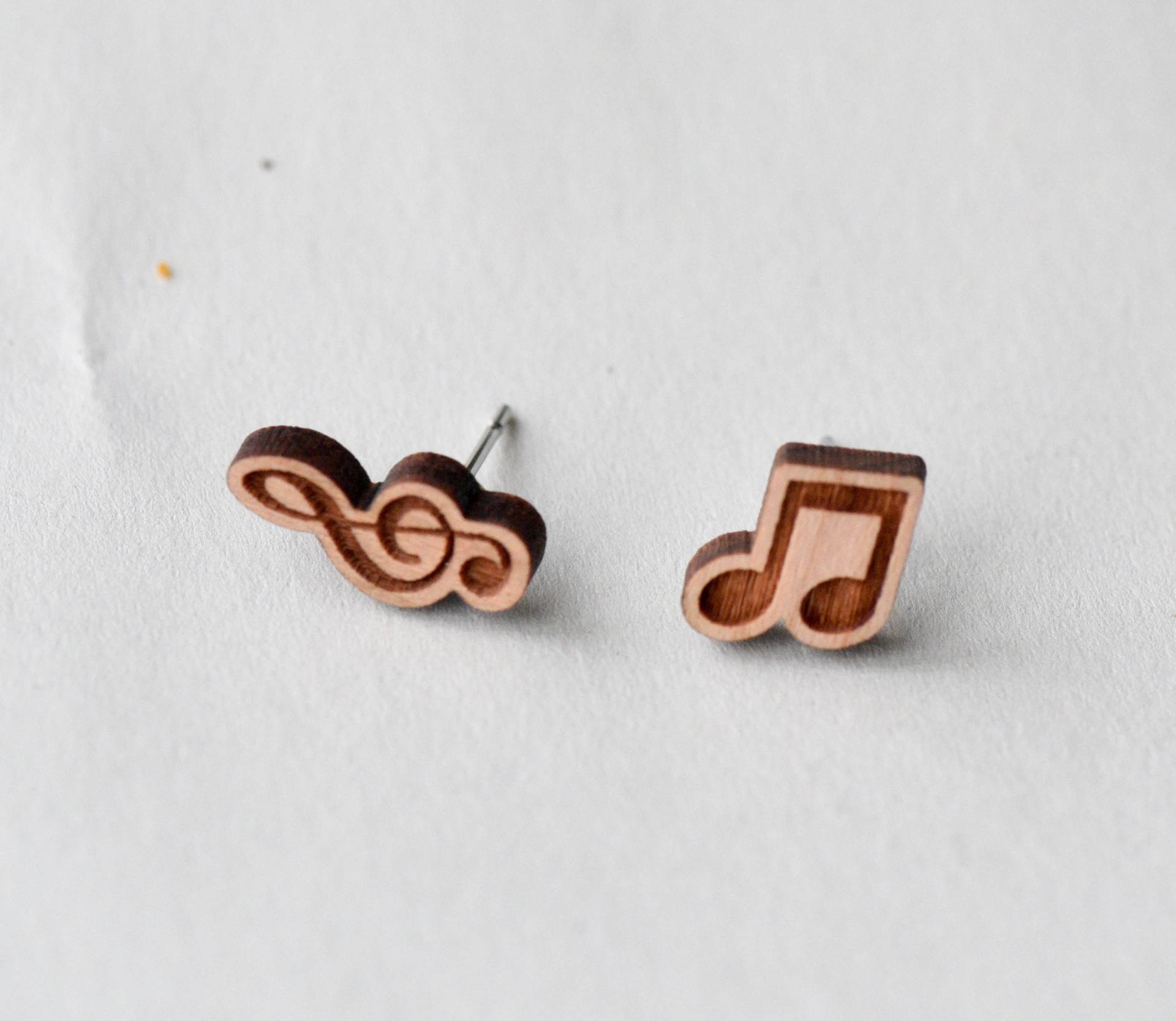 Holz Musik Noten Ohrringe Ohrstecker Quaver Treble Clef Schmuck Damen Geschenk Holz Musik Noten Ohrringe Ohrstecker Quaver Treble Clef Schmuck Damen Geschenk von RobinValleyUK