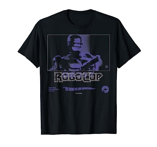 RoboCop Part Man Part Machine All Cop Kanji Poster T-Shirt von RoboCop